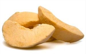 सूखे आड़ू स्लाइस